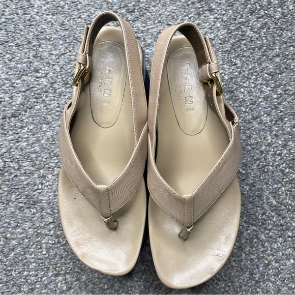 MARNI Designer platform slingback sandals EU 36 - Picture 2 of 7